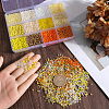 SUNNYCLUE 156g 12 Style Glass Seed Beads SEED-SC0001-32A-04-3