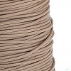 Braided Korean Waxed Polyester Cords YC-T002-0.8mm-117-3
