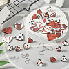 DIY Sport Theme Earring Making Kit DIY-TA0006-11-7