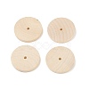 Chinese Cherry Wood Unfinshed Wheel DIY-XCP0002-33-1