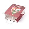 Christmas Theme Kraft Paper Bags ABAG-H104-D05-4