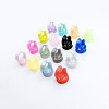(Jewelry Parties Factory Sale)Silicone Ear Gauges Flesh Tunnels Plugs FIND-YWC0002-04B-M-1