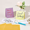 A6 PET Stamping Hot Foil Paper DIY-WH0043-13B-5