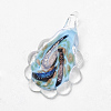 Handmade Dichroic Glass Pendants DICH-X056-M-2