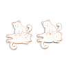 Cat Shape Enamel Pin JEWB-N007-191-2