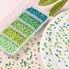 1900Pcs 5 Colors Baking Paint Glass Seed Beads SEED-YW0001-76D-4