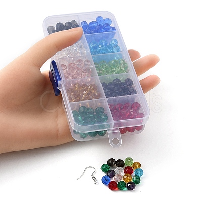 DIY Bracelet Earring Making Kit DIY-YW0006-90-1