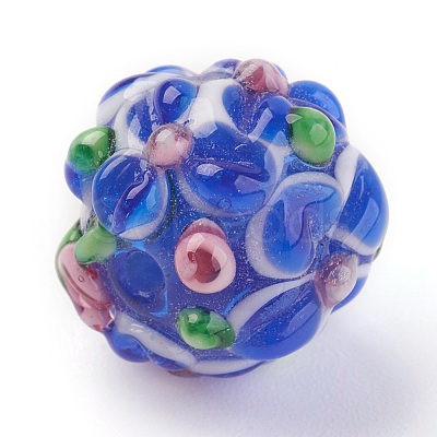 Handmade Lampwork Beads X-LAMP-P051-H04-1