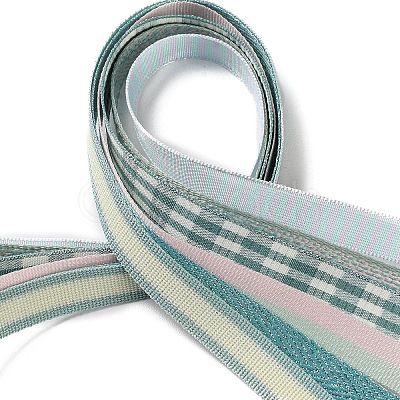 18 Yards 6 Styles Polyester Ribbon SRIB-Q022-F01-1