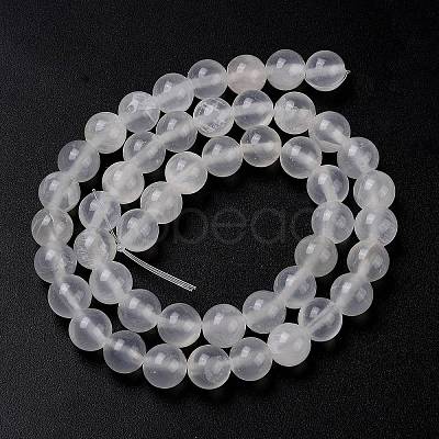 Natural Green Jade Beads Strands G-Q162-A01-B01-05-1