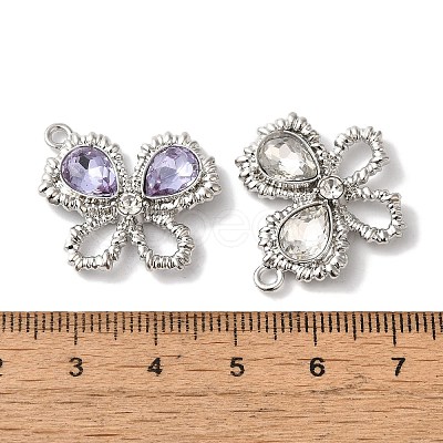 Butterfly Rack Plating Alloy Pendants FIND-I039-30P-1