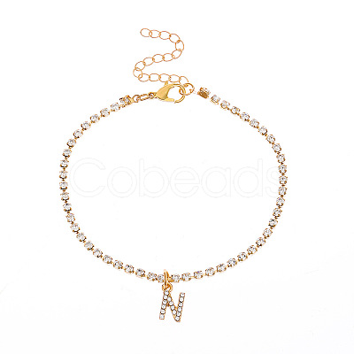 Fashionable and Creative Rhinestone Anklet Bracelets DA6716-14-1