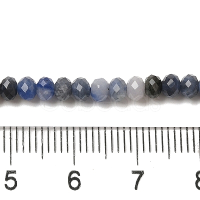 Natural Blue Aventurine Beads Strands G-G139-B06-01-A-1