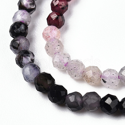 Natural Mixed Gemstone Beads Strands G-D080-A01-03-18-1