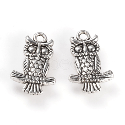 Tibetan Style Alloy Pendants X-TIBEP-Q077-08AS-NR-1