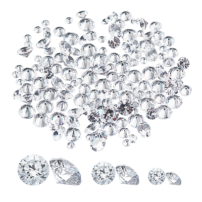 Cubic Zirconia Charms ZIRC-PH0002-14-1