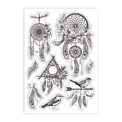 Custom PVC Plastic Clear Stamps DIY-WH0448-0277-1