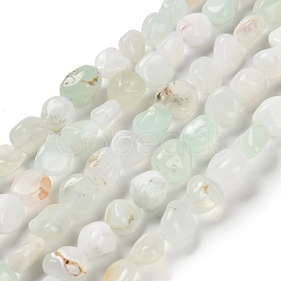 Natural Yellow Opal Beads Strands G-P497-01E-02B-1