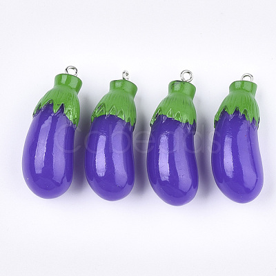 Resin Pendants RESI-T028-41-1