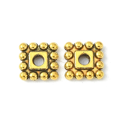 Tibetan Style Spacer Beads TIBEB-00697-AG-RS-1