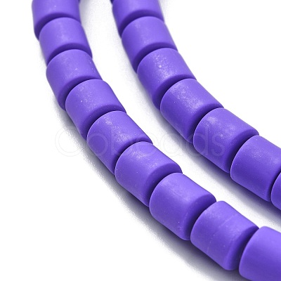 Handmade Polymer Clay Bead Strands X-CLAY-ZX006-01G-1