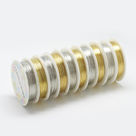 Round Copper Jewelry Wire CW0.8mm018-1