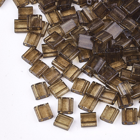 2-Hole Glass Seed Beads SEED-T003-01C-03-1