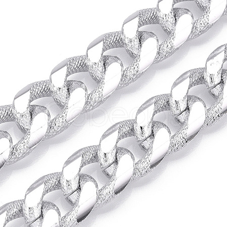 Aluminum Textured Curb Chains CHA-N003-43P-1