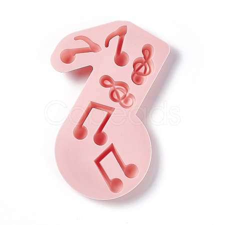 DIY Musical Note Food Grade Silicone Molds DIY-D077-01-1