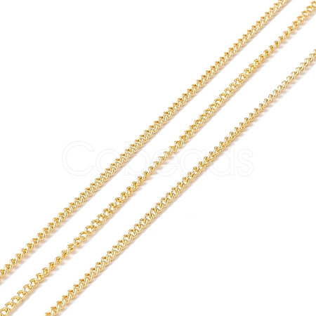 Brass Curb Chains CHC-O001-03G-1