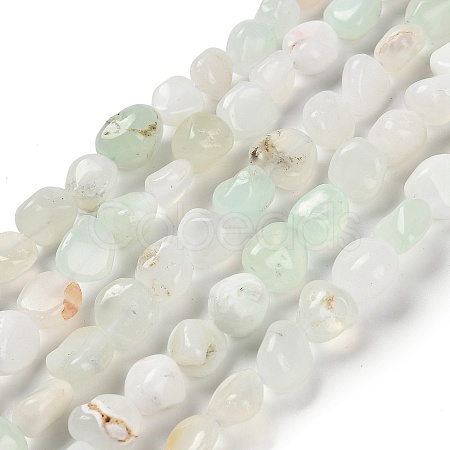 Natural Yellow Opal Beads Strands G-P497-01E-02B-1