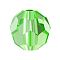 Preciosa&reg Crystal Beads, Czech Crystal, 451 19 602 Round, Peridot, 4mm