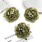 Cloth Artificial Carnations, for Wedding Aisle Centerpieces Table Confetti Party Favors Home Decoration, Olive Drab, 80mm