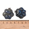 Natural Labradorite Carved Pendants G-B085-12P-3