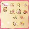 Beautiful Day Sticker Pack Christmas Flower Season Series Self-Adhesive PET Picture Stickers PW-WG75A31-04-1