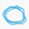 Glass Beads Strands GLAA-XCP0011-01-3
