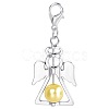 Alloy Angel Pendant Decorations KEYC-PW0009-04E-1