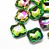 Glass Pointed Back Rhinestone RGLA-A004-13x4mm-M-2