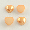 Pearlized Plated Opaque Glass Cabochons PORC-S800-12mm-M-2