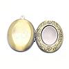 Brass Locket Pendants KK-F717-18AB-NR-4