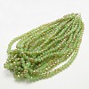 Electroplate Glass Faceted Rondelle Beads Strands EGLA-D020-8x5mm-58-3