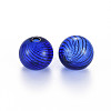 Transparent Handmade Blown Glass Globe Beads X-GLAA-T012-40C-04-2