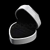Heart Shaped Plastic Ring Storage Boxes CON-C020-01D-5
