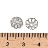 Non-Tarnish 316 Stainless Steel Bead Caps STAS-C080-02B-P-3