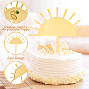 CRASPIRE 8Pcs Sun Birthday Cake Toppers OACR-CP0001-01-5