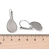 304 Stainless Steel Leverback Earring Findings STAS-K278-05A-P-3