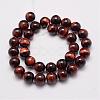 Natural & Dyed Tiger Eye Bead Strands G-P230-12-8mm-2