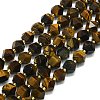 Natural Tiger Eye Beads Strands G-I376-A62-01-1