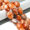 Natural Botswana Agate Beads Strands G-G117-A05-06-2