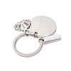 Alloy 201 Stainless Steel Pendants Keychain KEYC-JKC00840-4